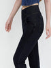 Wide Waistband Bootcut Jeans with Pockets Trendsi