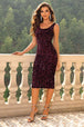 Sequin Sleeveless Slit Dress Bazaarbey