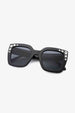 Inlaid Rhinestone ycarbonate Sunglasses Trendsi