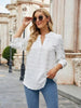  Notched Neck Blouse Bazaarbey