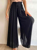 Drawstring Waist Wide Leg Pants Bazaarbey