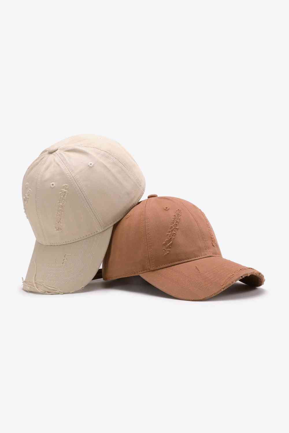 Distressed Adjustable Baseball Cap Trendsi