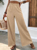  High Waist Wide Leg Pants Bazaarbey