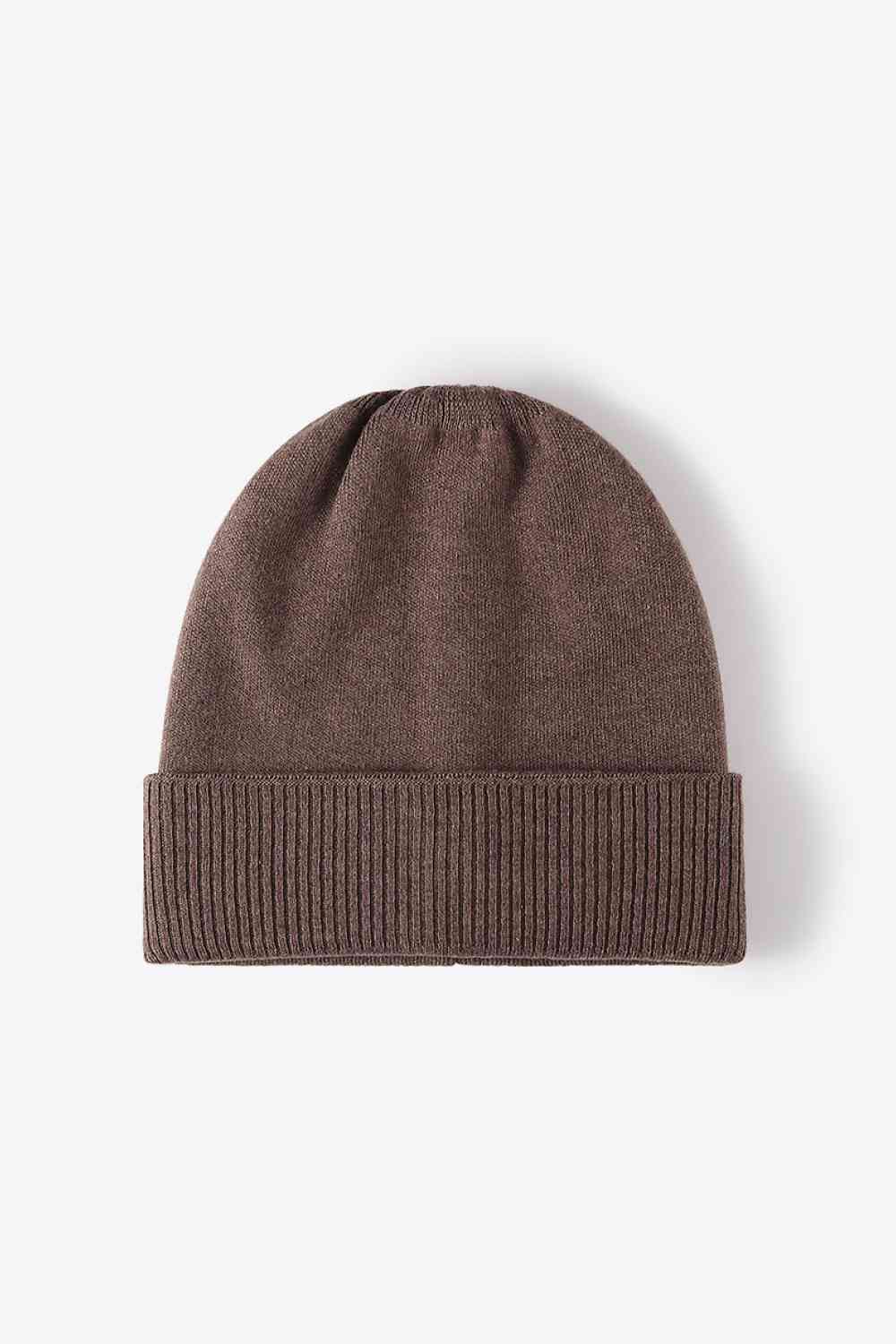 Cuff Knitted Beanie Trendsi