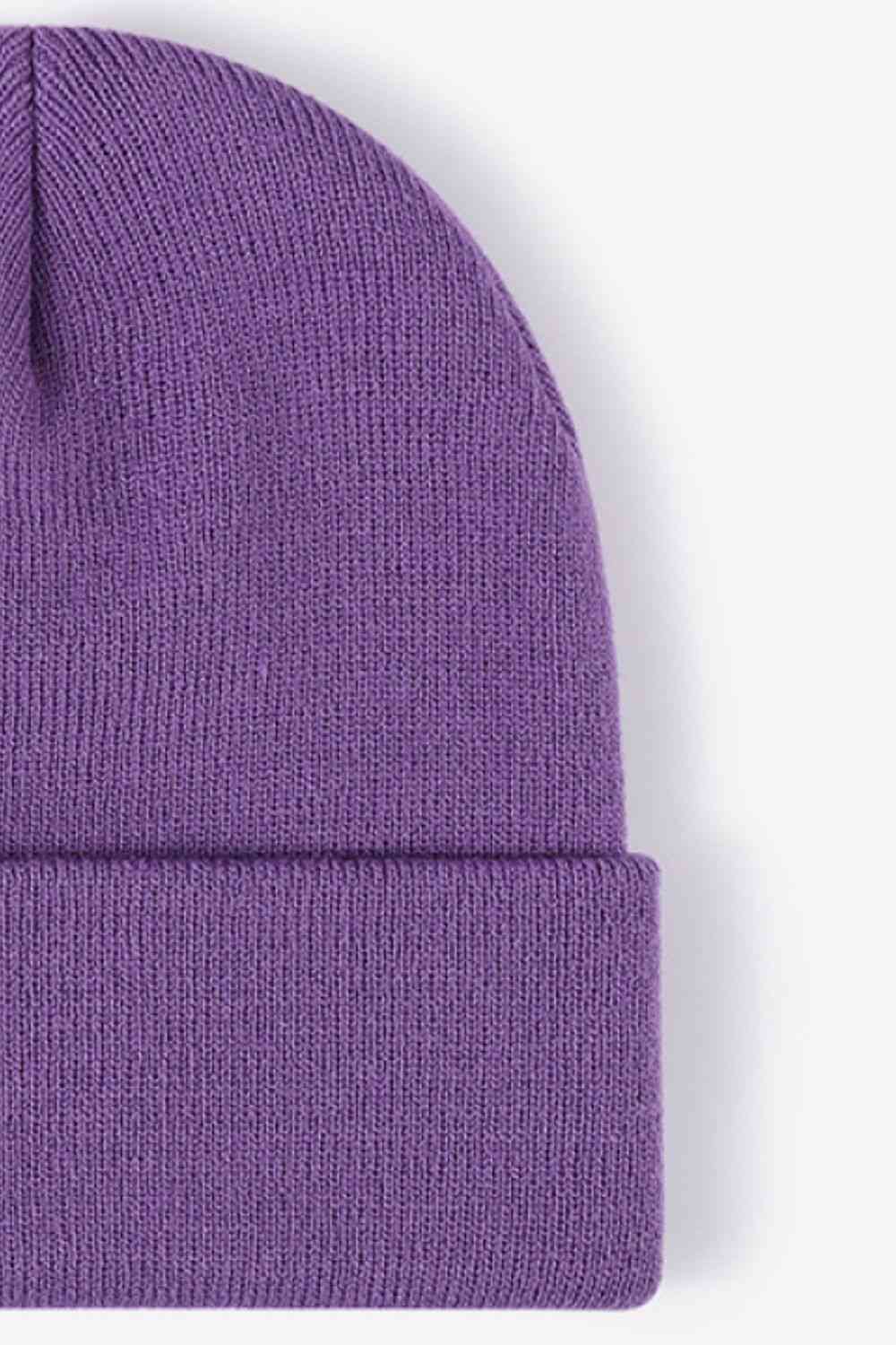 Cuff Knit Beanie Trendsi