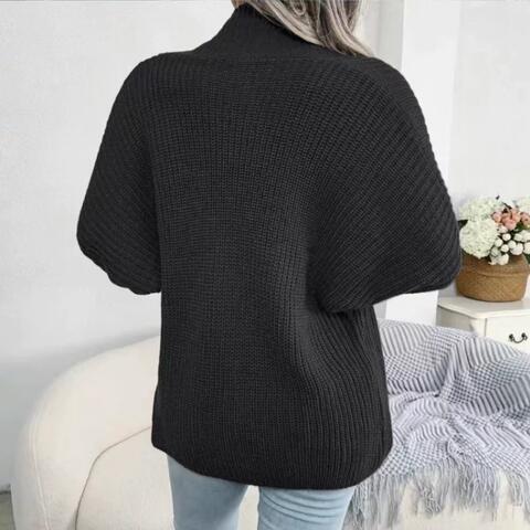  Lantern Sleeve Cardigan Bazaarbey