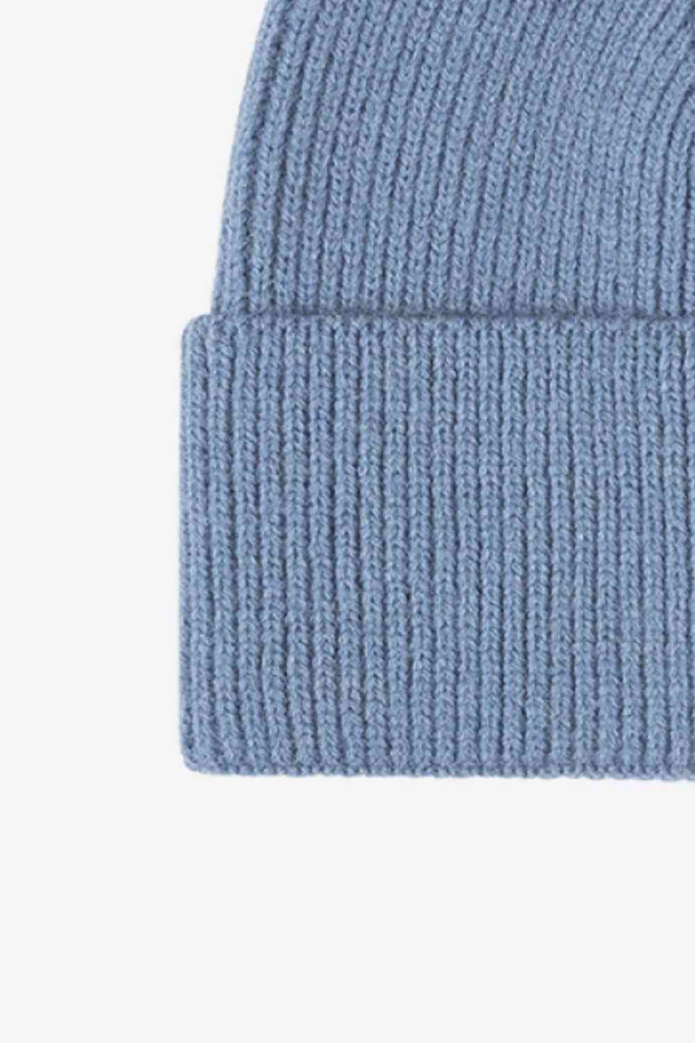 Warm In Chilly Days Knit Beanie Trendsi