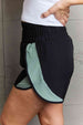  Put In Work High Waistband Contrast Detail Active Shorts 