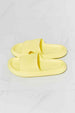 MMShoes Arms Around Me Open Toe Slide in Yellow Trendsi