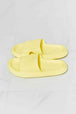 MMShoes Arms Around Me Open Toe Slide in Yellow Trendsi