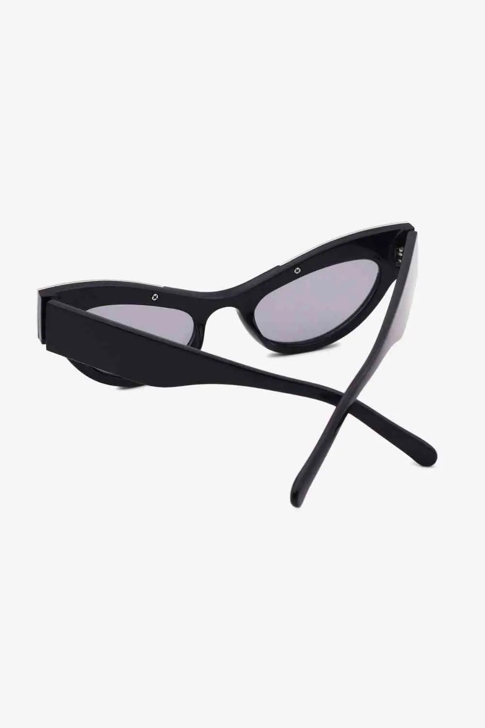 UV400 Rhinestone Trim Cat-Eye Sunglasses Trendsi