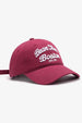 Embroidered Graphic Adjustable Baseball Cap Trendsi