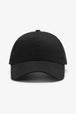 Plain Adjustable Cotton Baseball Cap Trendsi