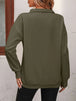 Zip-Up Dropped Shoulder Sweatshirt Bazaarbey