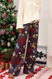 Christmas Straight Leg Pants Bazaarbey