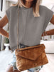 Cap Sleeve Sweater Vest Trendsi