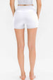 Slim Fit Wide Waistband Sports Shorts Trendsi