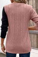  Long Sleeve Knit Top Trendsi