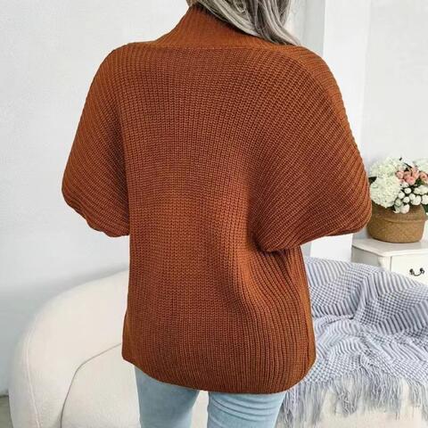  Lantern Sleeve Cardigan Bazaarbey