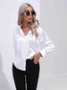 Collared Neck Buttoned Long Sleeve Shirt Bazaarbey