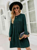 Cable-Knit Long Sleeve Sweater Dress Bazaarbey