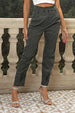 High Waist Cropped Pants Bazaarbey