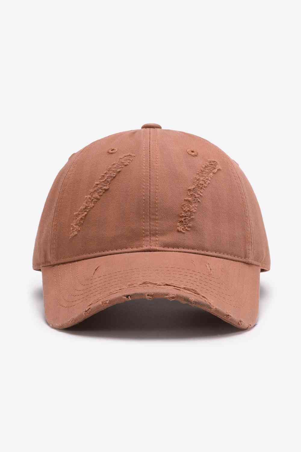 Distressed Adjustable Baseball Cap Trendsi