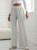 V-Waist Wide Leg Pants Bazaarbey