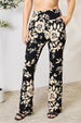   High Waist Floral Flare Pants Bazaarbey