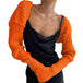 Long Sleeve Knit Bolero Trendsi