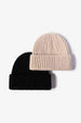 Rib-Knit Cuff Beanie Trendsi