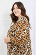 dy Wild Muse  Animal Print Kimono in Camel Bazaarbey