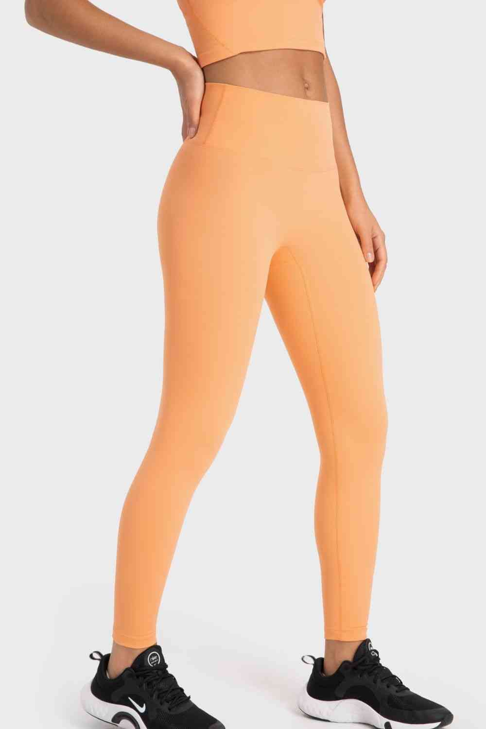 Basic Full Length Active Leggings Bazaarbey