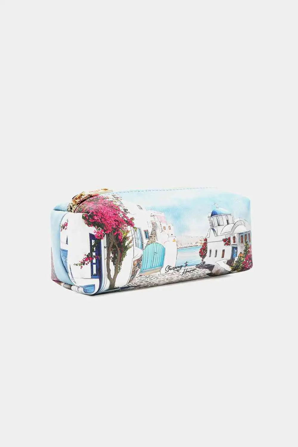  Printed Handbag with Three Pouches Bazaarbey