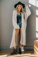  Side Slit Cardigan Trendsi