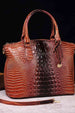 Gradient PU Leather Handbag Bazaarbey