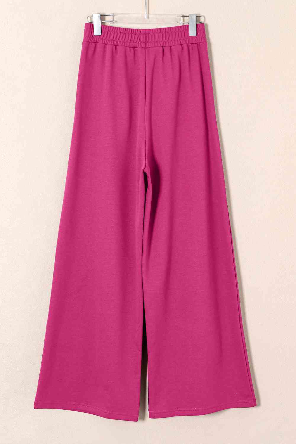 Lace-Up Wide Leg Pants with Pockets Bazaarbey