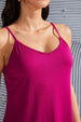 Full Size Spaghetti Strap V-Neck Flowy Tunic Cami Bazaarbey