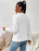 Round Neck Long Sleeve Sweater Bazaarbey