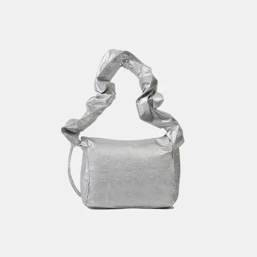 PU Leather Drawstring Shoulder Bag Trendsi