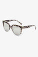 Tortoiseshell ycarbonate Frame Full Rim Sunglasses Trendsi