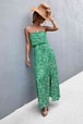 Strapless Split Maxi Dress Bazaarbey