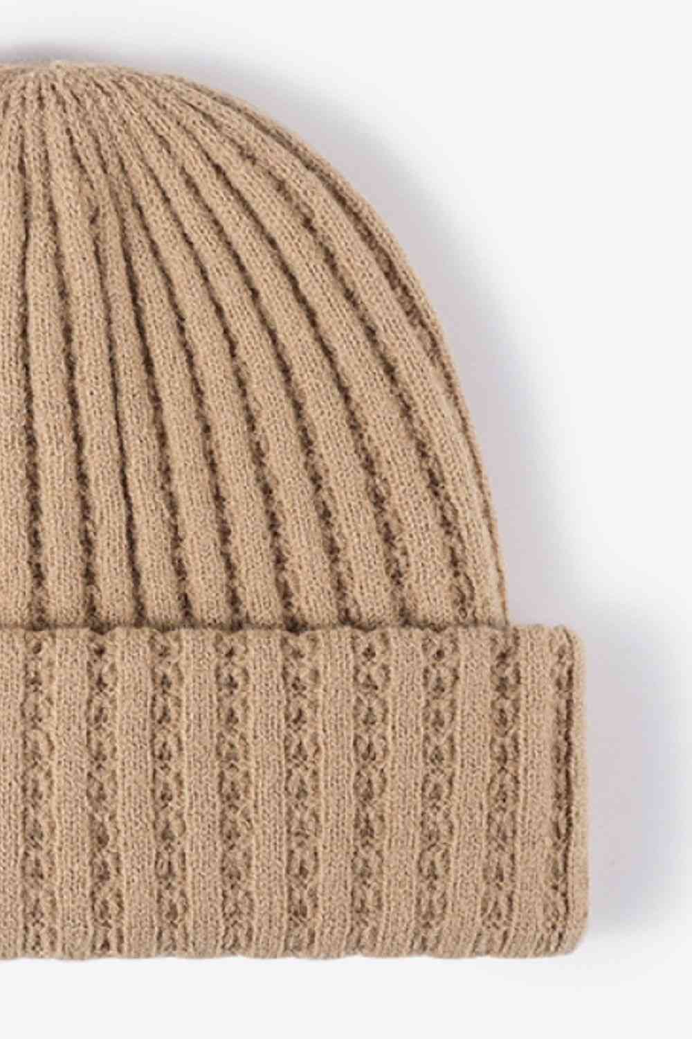 Wide Rib Beanie Trendsi