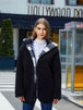 Two-Side Wear Hooded Coat Trendsi