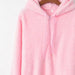 Quarter-Zip Drawstring Teddy Hoodie Bazaarbey