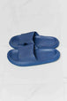 MMShoes Arms Around Me Open Toe Slide in Navy Trendsi