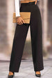 Long Loose Fit Straight Pants Bazaarbey