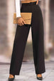 Long Loose Fit Straight Pants Bazaarbey