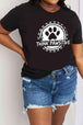 Simply Love Simply Love Full Size THINK PAWSITIVE Graphic Cotton Tee Bazaarbey