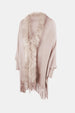 Fringe Open Front Long Sleeve Poncho Bazaarbey